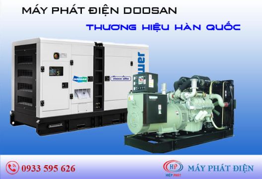 Máy phát điện Doosan - Máy Phát Điện Hiệp Phát  - Công Ty TNHH Kỹ Thuật Năng Lượng Hiệp Phát